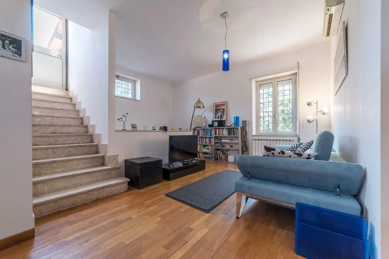 Ostiense Exclusive Terrace Flat Apartment Rome